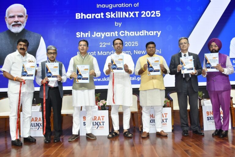 भारत मंडपम से नई उड़ान: स्किल इंडिया @10 पर AI शिक्षा और वैश्विक साझेदारी की शुरुआत
