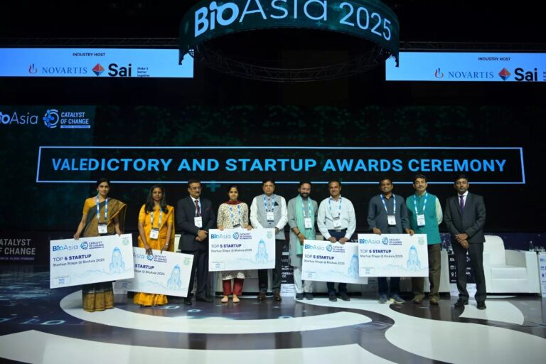 BioAsia 2025 में ऐलान: भारत में बनेगा Amgen का विश्वस्तरीय AI रिसर्च सेंटर