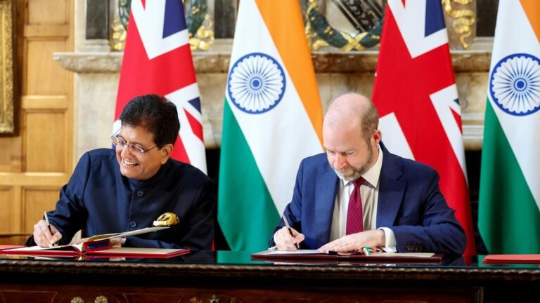 भारत‑यूके मुक्त व्यापार समझौता: “गेम‑चेंजिंग” कदम, हर वर्ग को मिलेगा लाभ – पियूष गोयल