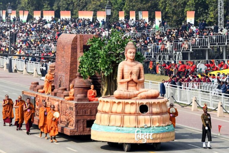 गणतंत्र दिवस पर कर्तव्य पथ पर बिहार की झांकी ने रचा इतिहास | 26 जनवरी 2025