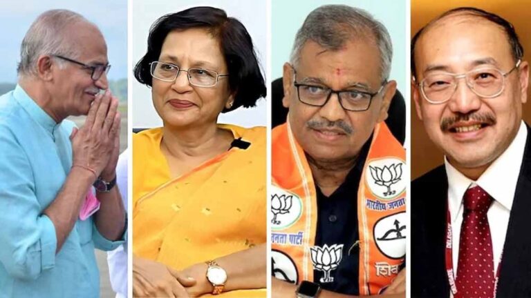 राष्ट्रपति मुर्मू ने राज्यसभा के लिए चार सदस्यों को नामित किया, उज्ज्वल निकम, सी. सदानंदन मास्टर, हर्षवर्धन श्रृंगला और मीना‍क्षी जैन शामिल