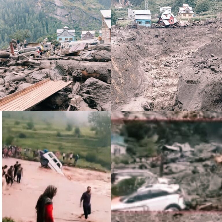 किश्तवाड़ में बादल फटने से करीब 50 मौत, भारी तबाही