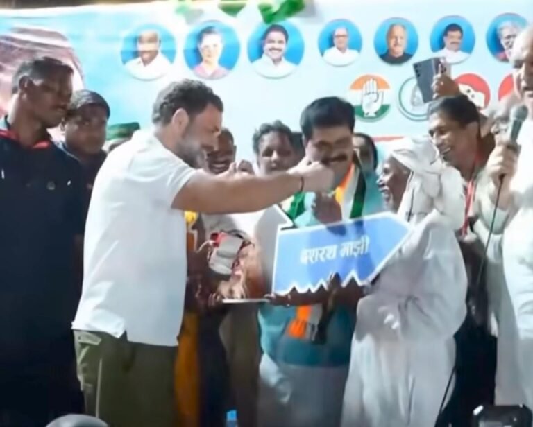 राहुल गांधी ने दिखाई दरियादिली, ‘माउंटेन मैन’ के बेटे को सौंपा नया घर