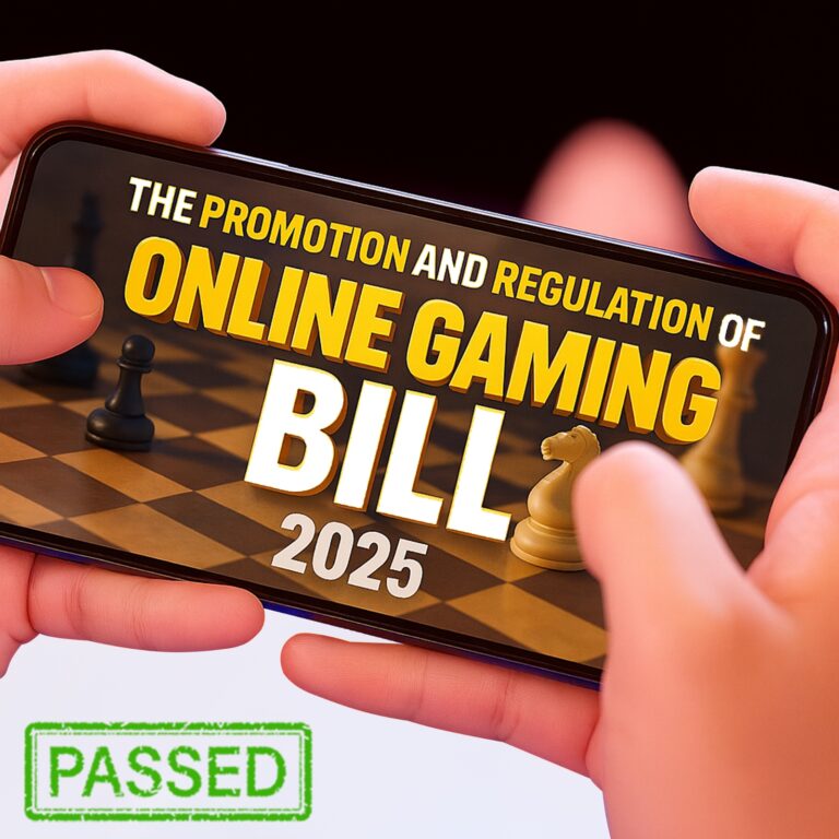 “संसद ने पास किया Online Gaming Bill 2025: ई-स्पोर्ट्स और सोशल गेम्स को बढ़ावा, मनी गेम्स पर कड़ी रोक”