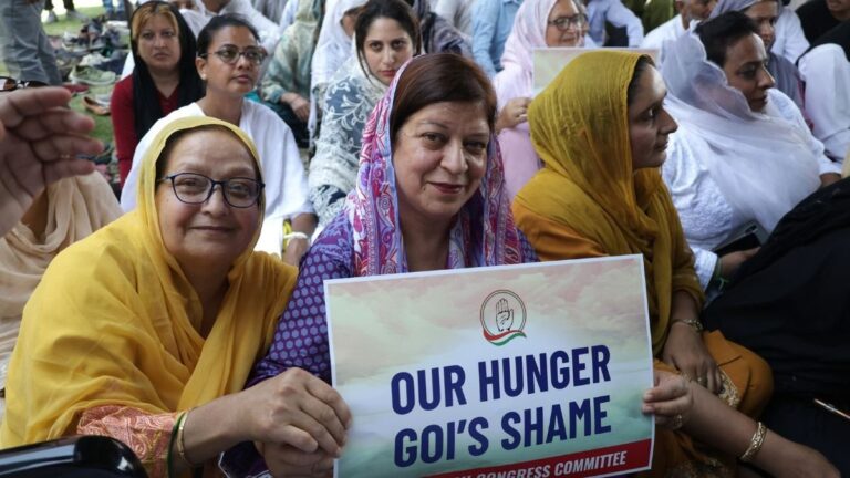 कांग्रेस की भूख हड़ताल में सहयोगियों की गैरमौजूदगी, राज्य दर्जे की लड़ाई तेज
