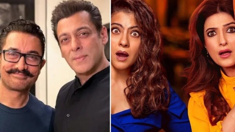 आमिर का खुलासा: “सलमान सेट पर आते ही सबको असिस्टेंट बना लेते थे” — Kajol और Twinkle के शो में हंसी-ठिठोली