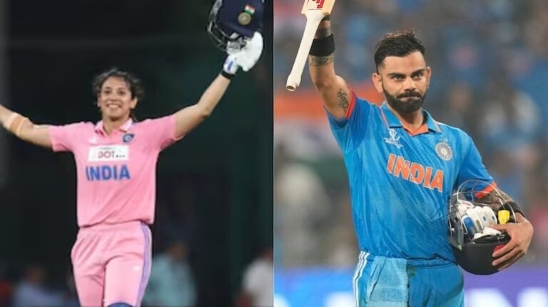 स्मृति मंधाना ने तोड़ा विराट कोहली का रिकॉर्ड, बनीं सबसे तेज़ सेंचुरी लगाने वाली भारतीय  क्रिकेटर