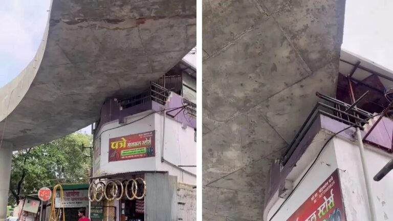 नागपुर में BJP सरकार का ‘मुजस्समा’: 150 साल पुराने घर की बालकनी से गुजर रहा 998 करोड़ का फ्लाईओवर,