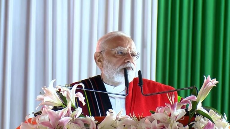 “मैं आपके साथ हूँ, शांति के रास्ते पर चलिए” — मणिपुर से मोदी का संदेश