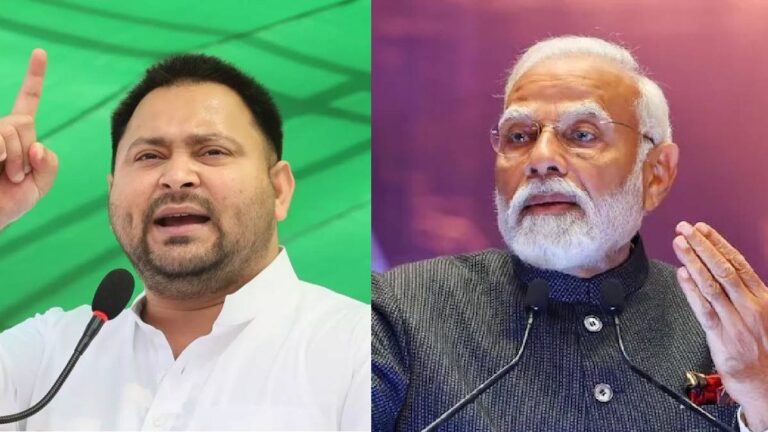 तेजस्वी का पलटवार: ‘डबल स्टैंडर्ड्स’ पर मोदी और बीजेपी को घेरा