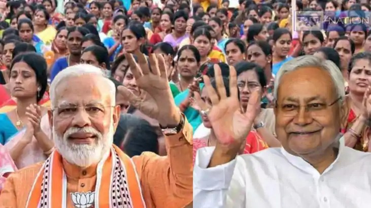 रेवड़ियां नहीं रिश्वतखोरी: बिहार में महिलाओं को 7500 करोड़, वोट की अपील के साथ