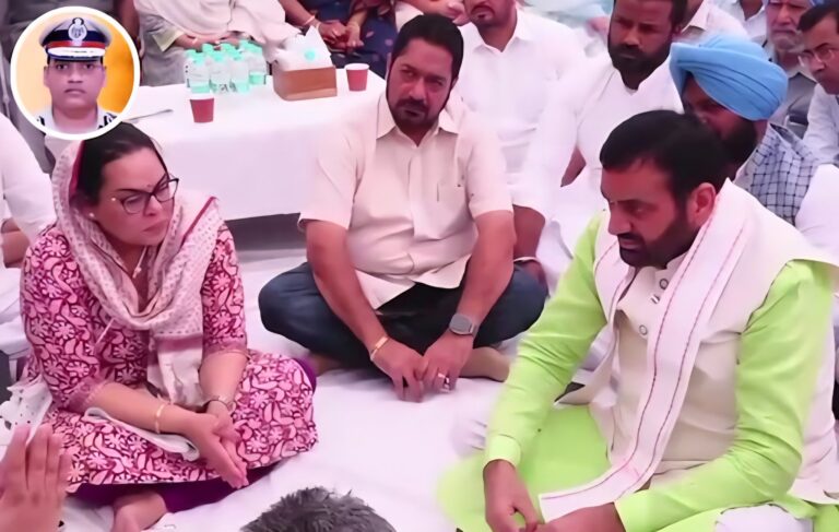 हरियाणा की सत्ता में सड़ांध — जब न्याय खुद खुदकुशी कर ले… तो अपराधी कुर्सियों पर बैठते हैं