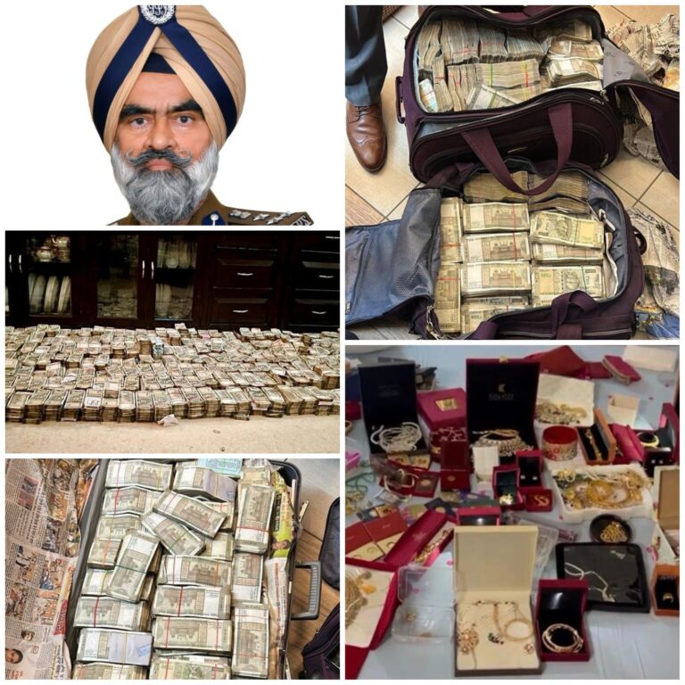 “सेवा-पानी” के नाम पर भ्रष्टाचार की सेवा! — डीआईजी हरचरण भुल्लर का जलवा फेल, सीबीआई ने रंगे हाथों पकड़ा अफसर