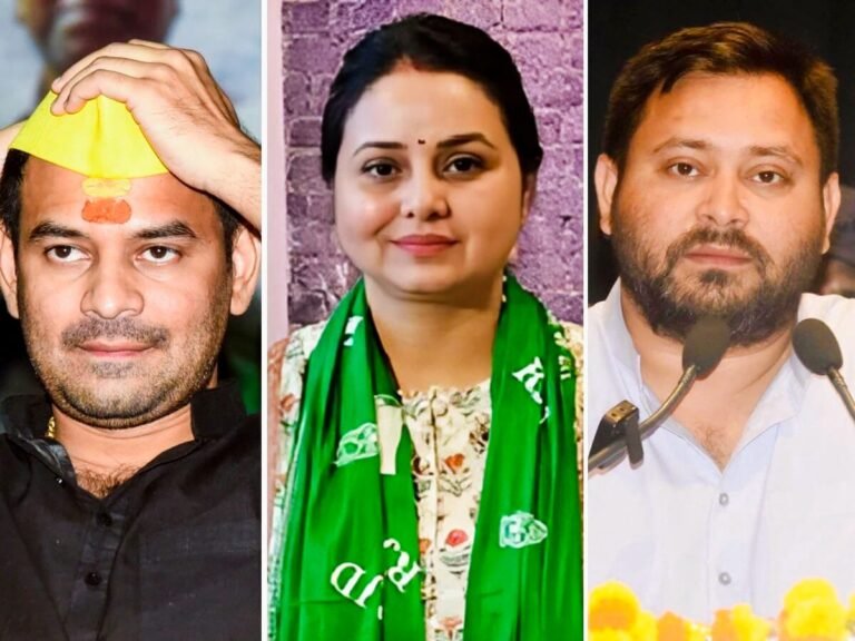 रोहिणी–तेजस्वी टकराव से RJD में भूचाल, हार के बाद खुला परिवारवाद का घाव