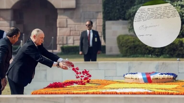पुतिन: भारत–रूस दोस्ती की नींव गांधी के न्याय और अहिंसा के सिद्धांत