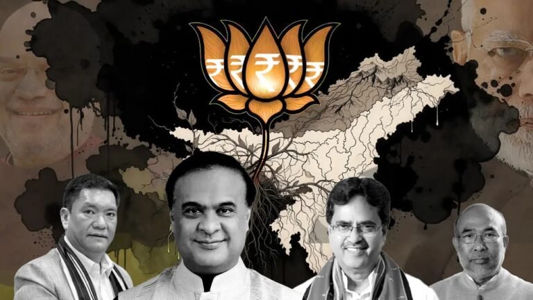 उत्तर–पूर्व के चार राज्यों में BJP की फंडिंग पर गंभीर सवाल : चंदा दो ठेका लो, ‘कॉन्ट्रैक्टर–इकोनॉमी’ की पोल खोल