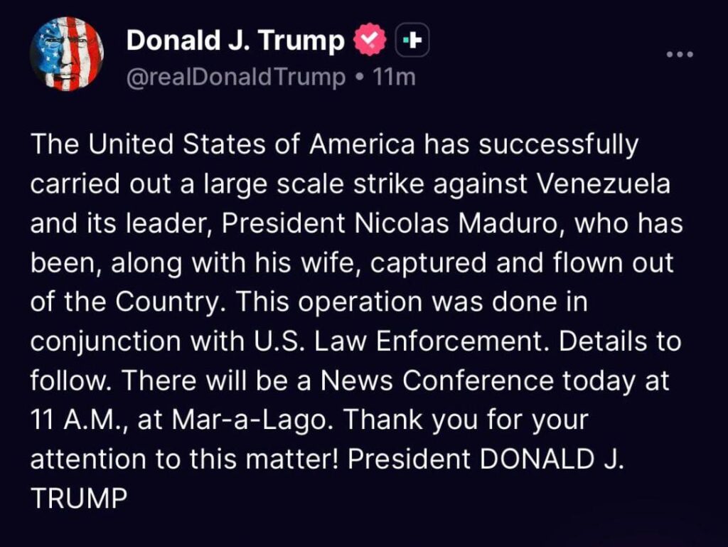 अमेरिका का बड़ा सैन्य ऑपरेशन