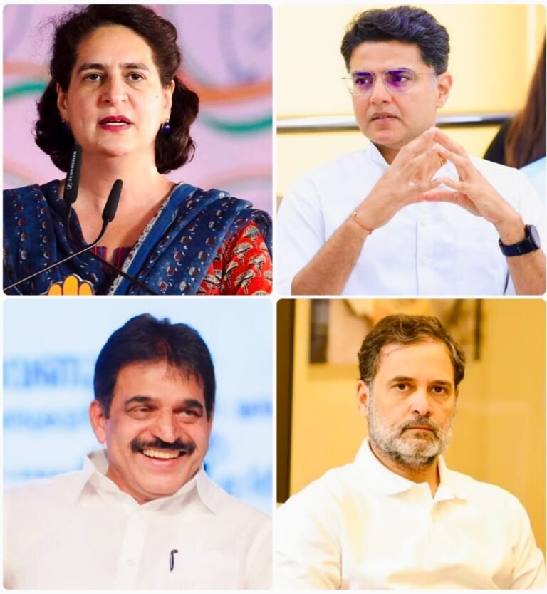 कांग्रेस में होगा बड़ा संगठनात्मक फेरबदल? प्रियंका और सचिन पर खास नजर!!