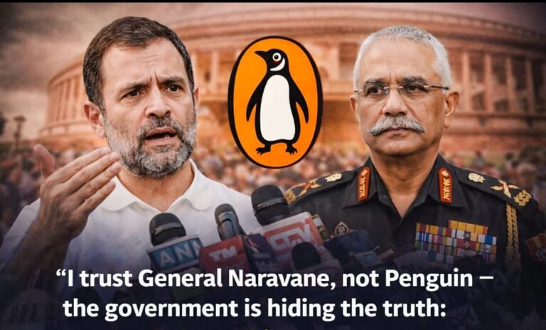 मैं जनरल नरवणे पर भरोसा करता हूं, न कि पेंगुइन पर—सरकार सच्चाई छिपा रही है: राहुल गांधी