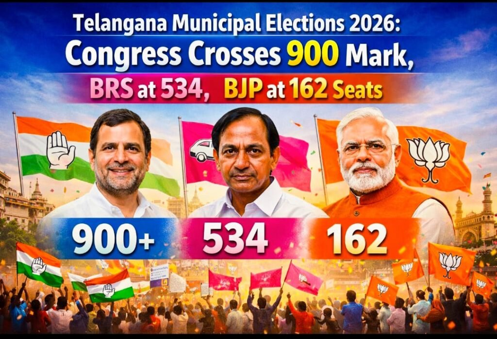 तेलंगाना नगर निकाय चुनाव 2026