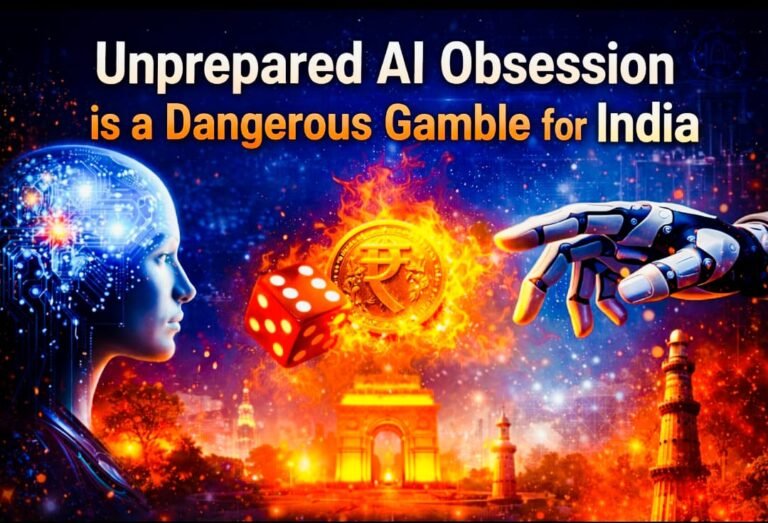 बिना तैयारी AI जुनून, भारत के लिए खतरनाक जुआ