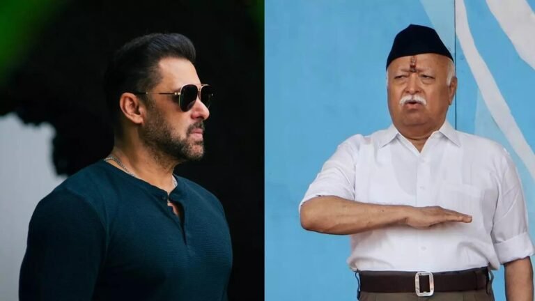 RSS के कार्यक्रम में पहुंचे सलमान खान, मुंबई में भागवत का संदेश—भारत में रहने वाला हर हिंदू, संघ किसी के खिलाफ नहीं