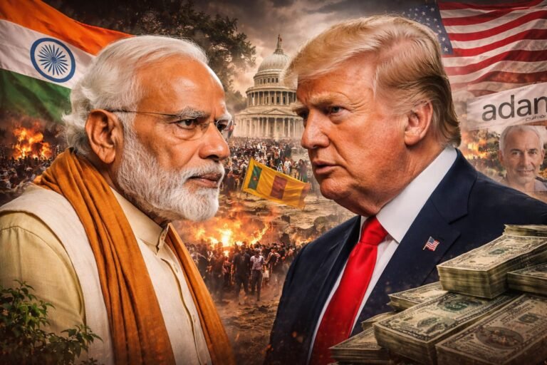 श्रीलंका से कुछ सीखेंगे मोदी? या एपिस्टिन फाइल और अडानी के ऊपर केस से झुके रहेंगे ट्रंप के सामने?