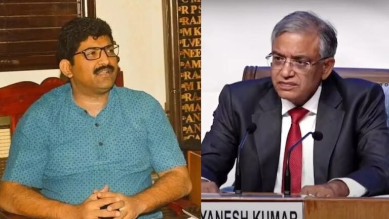 वर्चुअल मीटिंग में तीखी तकरार: IAS अनुराग यादव और CEC ज्ञानेश कुमार भिड़े