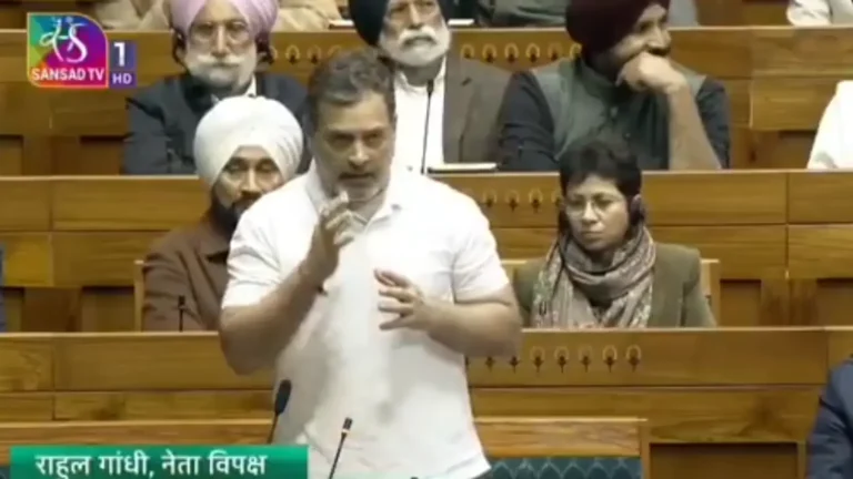 लोकसभा में राहुल गांधी का हमला: महिला आरक्षण, OBC-दलित प्रतिनिधित्व और परिसीमन पर सरकार को घेरा