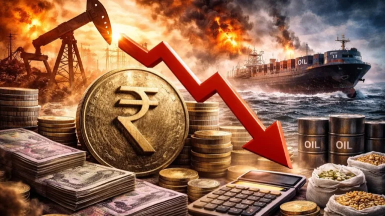 रुपया दबाव में, 40 अरब डॉलर स्वाहा —अब कूटनीति बदलना मजबूरी