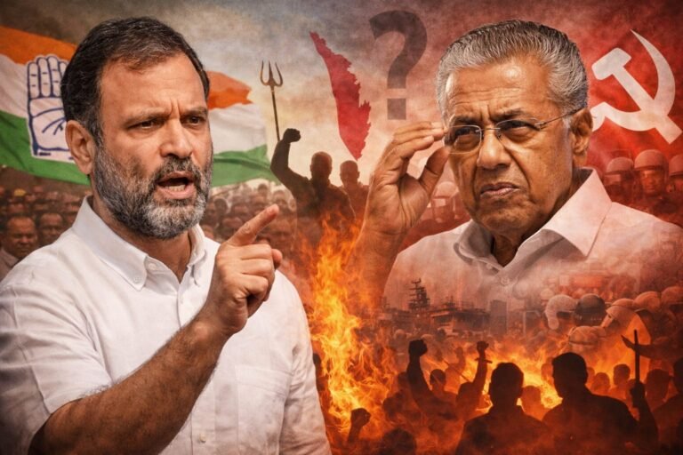 WATCH VIDEO — लेफ्ट में अब कुछ भी लेफ्ट नहीं— पिनराई विजयन सरकार है बेकार : राहुल गांधी