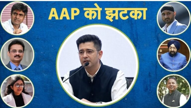 आप के 7 राज्यसभा सांसद बीजेपी में शामिल, सियासत में बहुत बड़ा उलटफेर