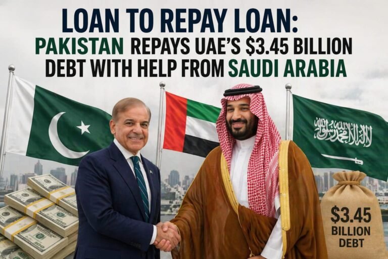 कर्ज चुकाने के लिए कर्ज: पाकिस्तान ने सऊदी अरब की मदद से UAE का 3.45 अरब डॉलर का कर्ज चुकाया