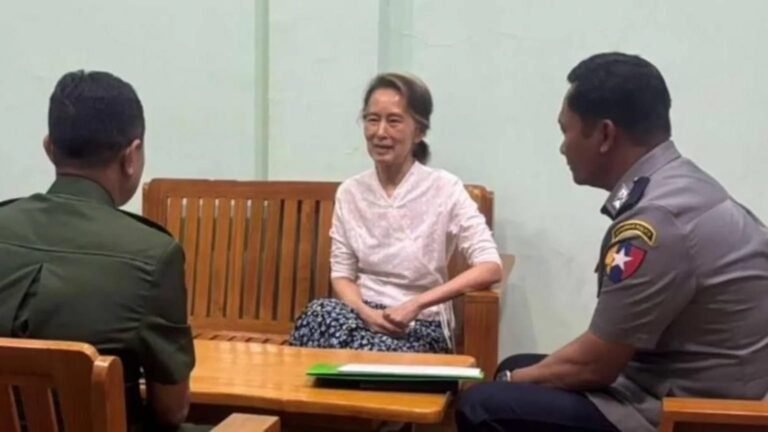 5 साल बाद बड़ी हलचल: आंग सान सू ची को जेल से घर में नजरबंद किया गया, परिवार ने उठाए सवाल