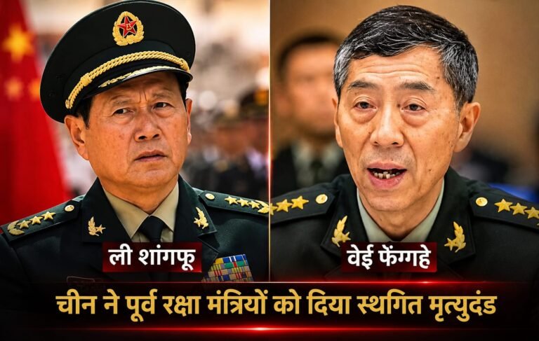 भ्रष्टाचार पर चीन का बड़ा एक्शन :  2 पूर्व रक्षा मंत्रियों को सुनाई स्थगित मृत्युदंड की सजा