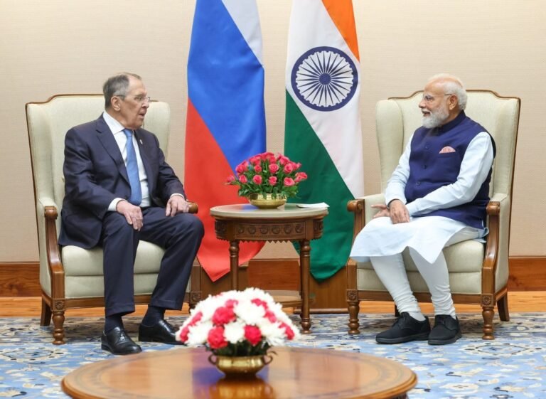 पीएम मोदी और रूसी विदेश मंत्री लावरोव की अहम बैठक, यूक्रेन और पश्चिम एशिया पर चर्चा