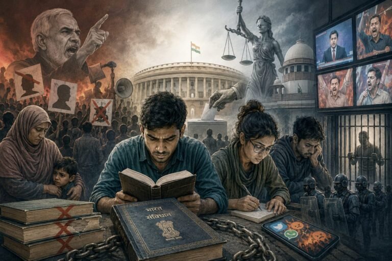 “लोकतंत्र की सबसे खतरनाक बीमारी तब शुरू होती है, जब जनता अन्याय को सामान्य मानने लगे”