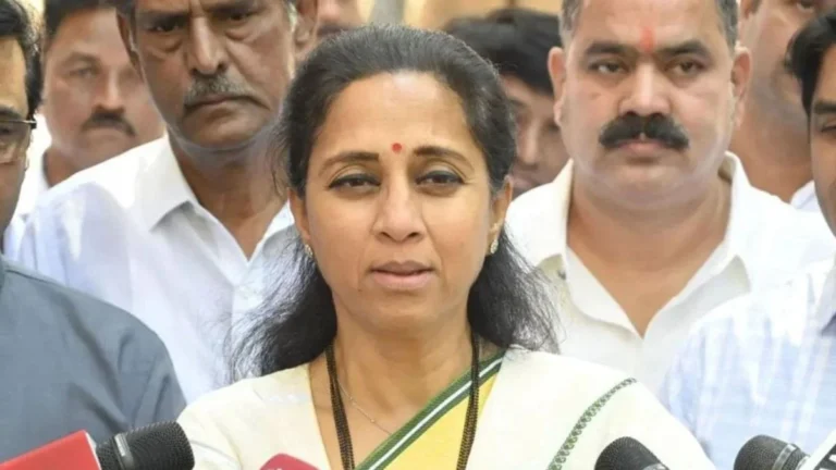 पुणे-मुंबई एक्सप्रेसवे पर सुप्रिया सुले की कार का एक्सीडेंट, बाल-बाल बचीं NCP सांसद