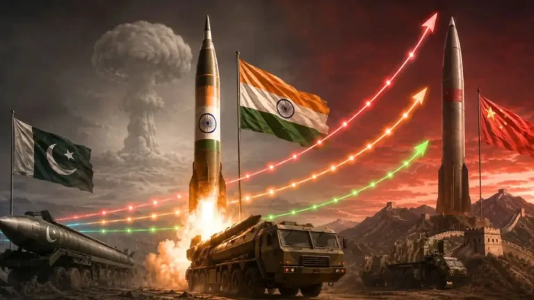 परमाणु ताकत बढ़ाने की दौड़ तेज: भारत के पास अब 190 परमाणु हथियार, चीन और पाकिस्तान से तुलना ने बढ़ाई चिंता