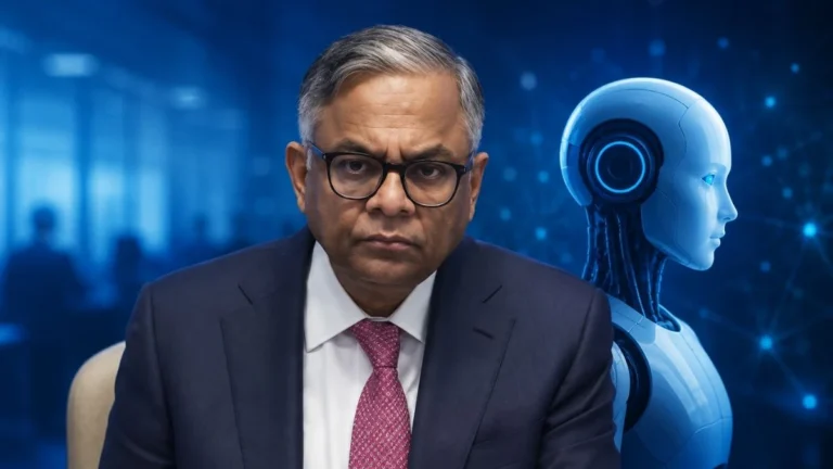 TCS चेयरमैन की बड़ी भविष्यवाणी: तीन साल में कंपनी में इंसानों के बराबर होंगे AI एजेंट