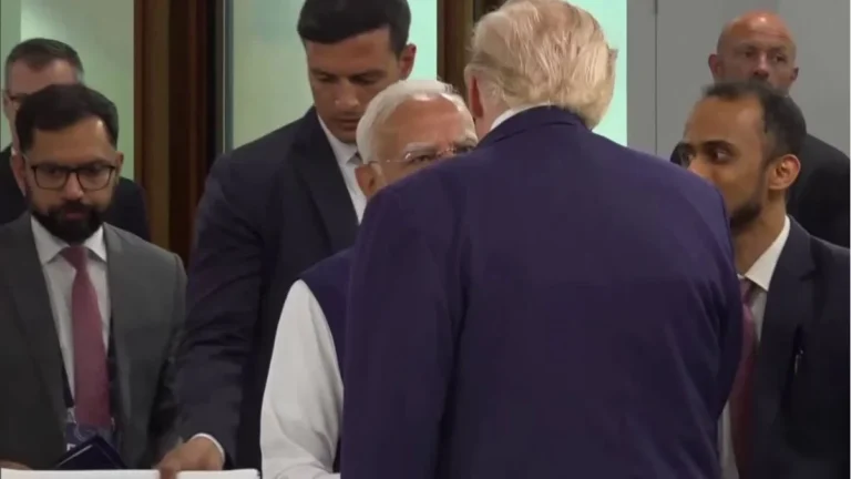 G7 में मोदी-ट्रंप की मुलाकात, डेढ़ साल बाद आमने-सामने आए दोनों नेता