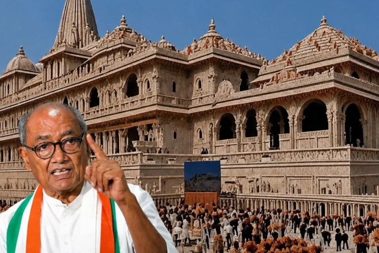 राम मंदिर चढ़ावा मामले पर मोदी चुप क्यों? दिग्विजय सिंह ने उठाए सवाल