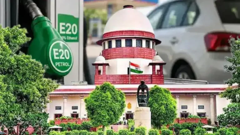 ‘E-20 अभी सिर्फ प्रयोग’, सुप्रीम कोर्ट में सरकार का बड़ा कबूलनामा; अगले साल पता चलेगा नतीजा