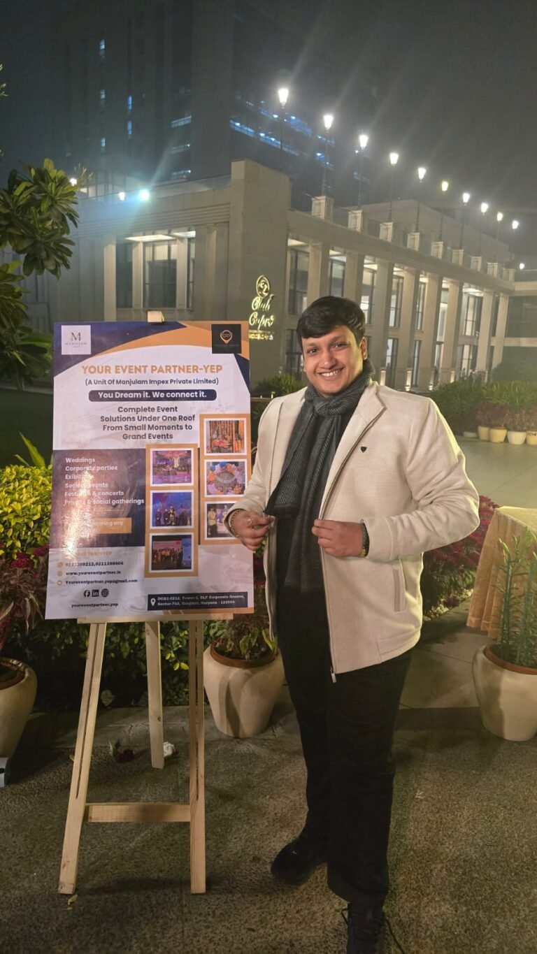 सपनों को शानदार आयोजनों में बदलने वाला युवा विज़न—Your Event Partner और CEO यश अग्रवाल की प्रेरक सफलता की कहानी