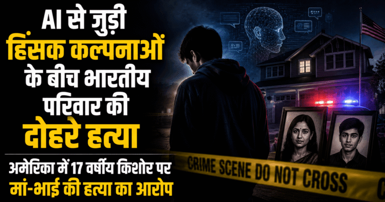 AI से जुड़ी हिंसक कल्पनाओं के बीच भारतीय परिवार की दोहरी हत्या, अमेरिका में 17 वर्षीय किशोर पर मां-भाई की हत्या का आरोप
