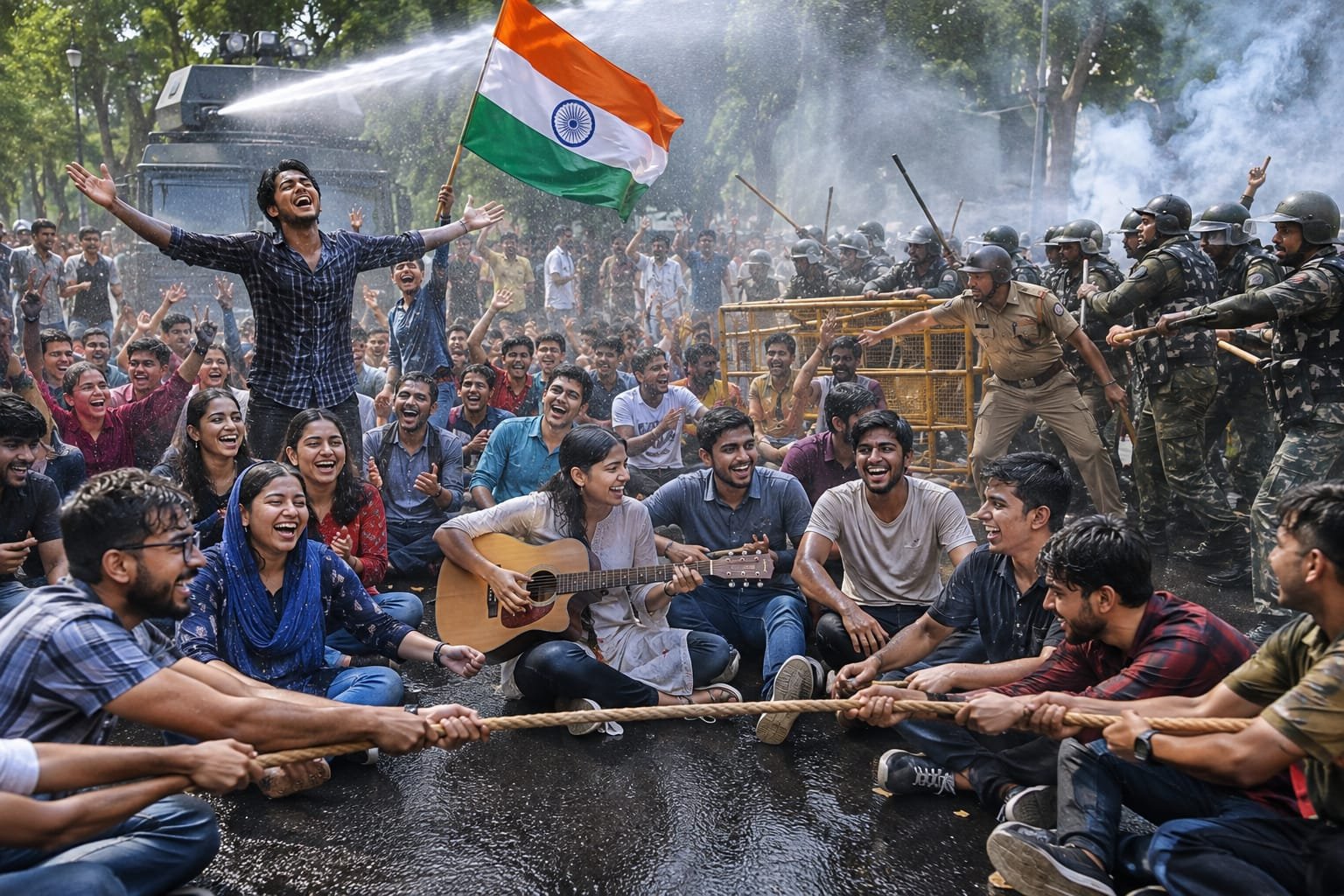 गजब होई गवा! देश फिर हंसना सीख रहा है, शायद अच्छे दिन ऐसे ही आते हैं