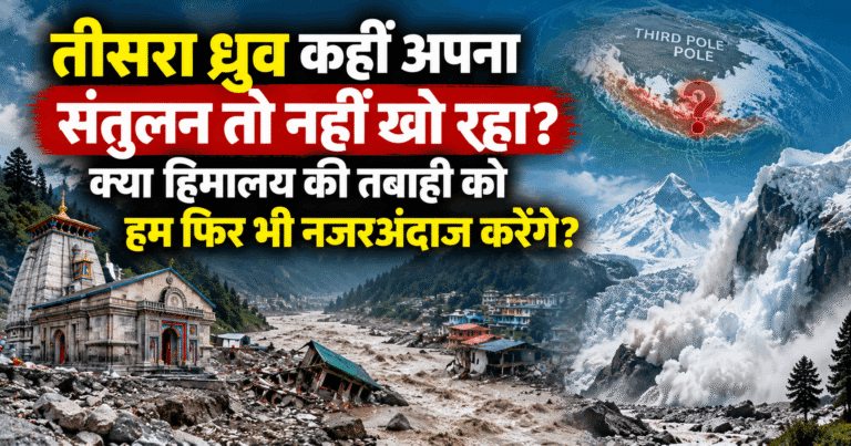 तीसरा ध्रुव कहीं अपना संतुलन तो नहीं खो रहा? क्या हिमालय की तबाही को हम फिर भी नजरअंदाज करेंगे?
