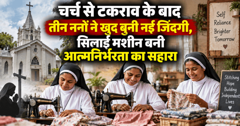 चर्च से टकराव के बाद तीन ननों ने खुद बुनी नई जिंदगी, सिलाई मशीन बनी आत्मनिर्भरता का सहारा